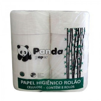 Papel Higiênico Rolão Silver Folha Simples 300m